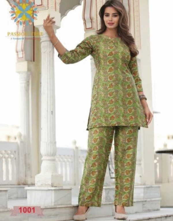 Green Women Co-ord Set